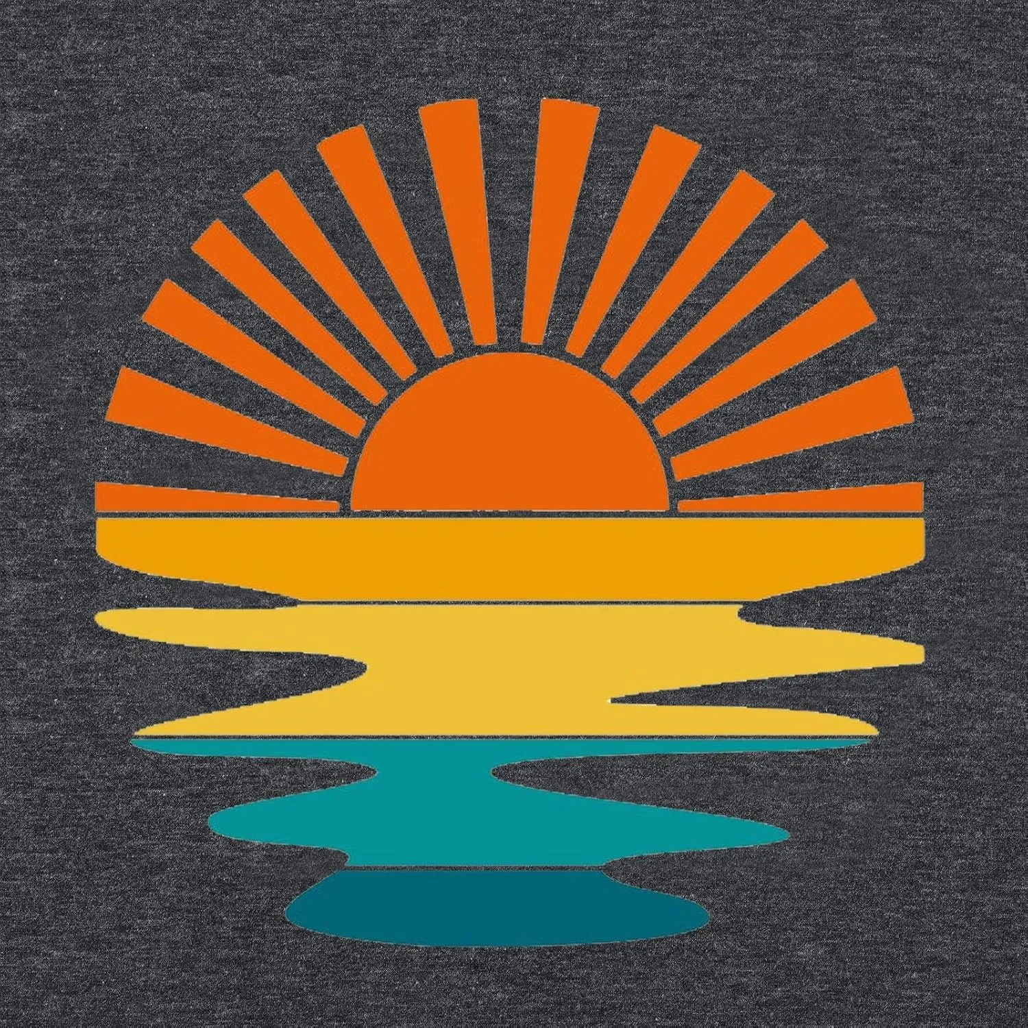 Adventure T-Shirt Women Mountain Hiking Workout Shirts Sunset Sunrise Wavy Camping Outdoor Short Sleeve Tee Tops