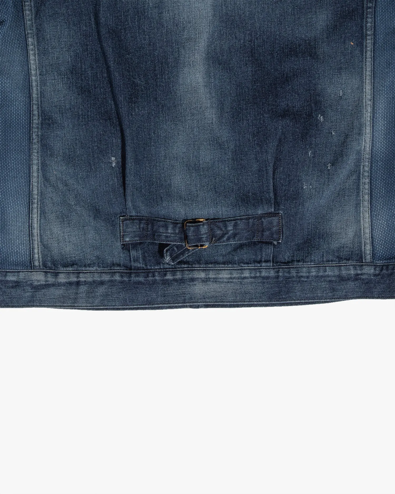 Japanese Repro Type 1 Denim Trucker Jacket With Sashiko Fabric, Eternal Brand