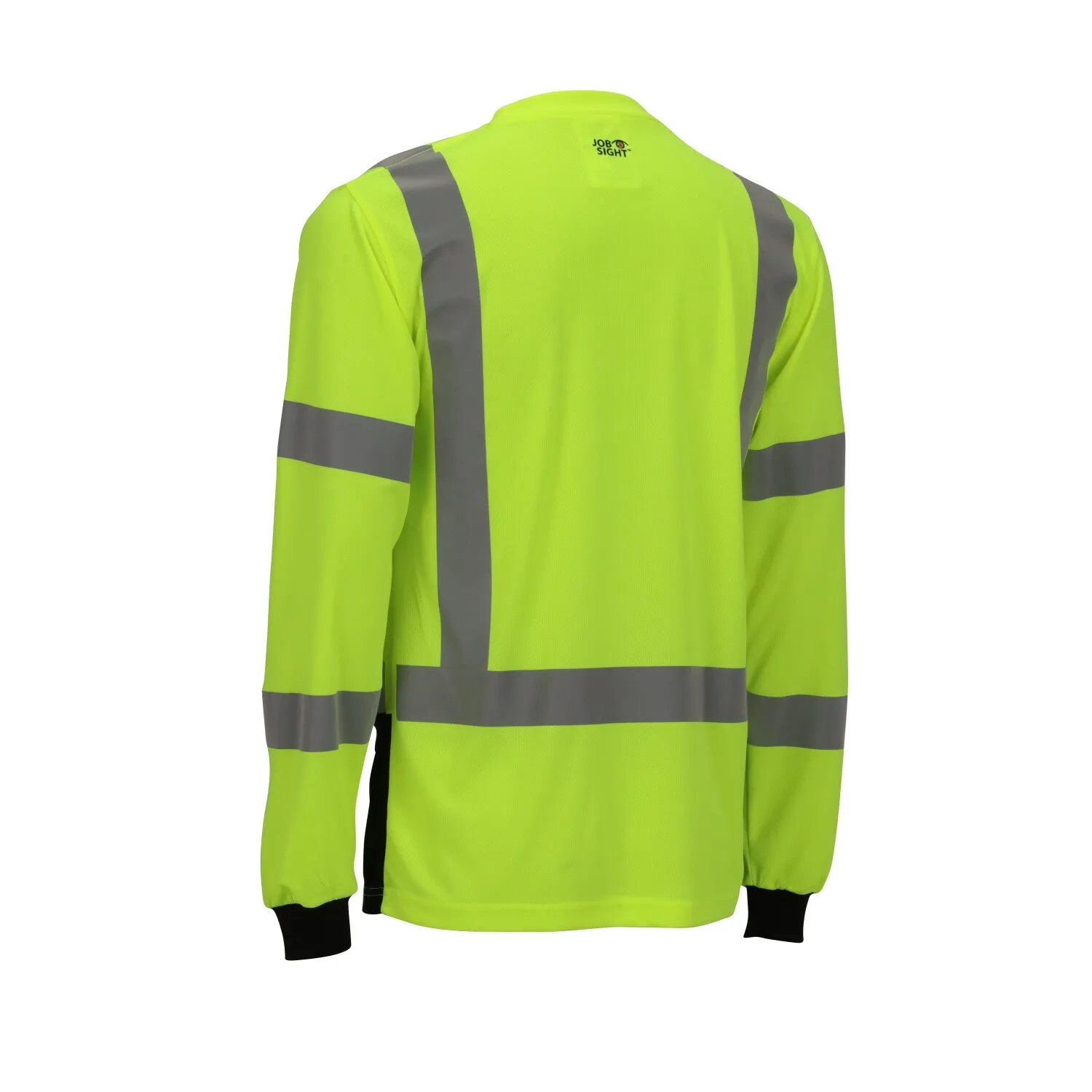 Job Sight Class 3 Black Front T-Shirt