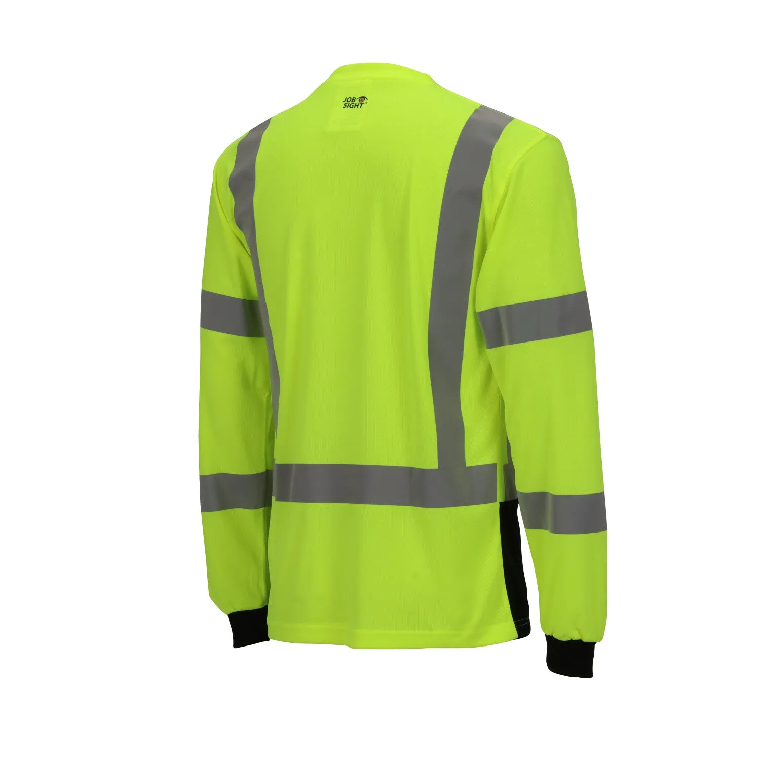 Job Sight Class 3 Black Front T-Shirt