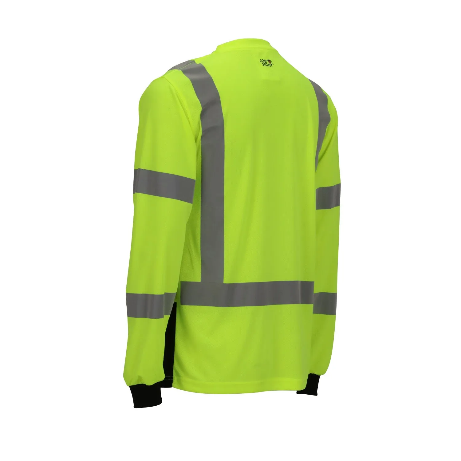 Job Sight Class 3 Black Front T-Shirt