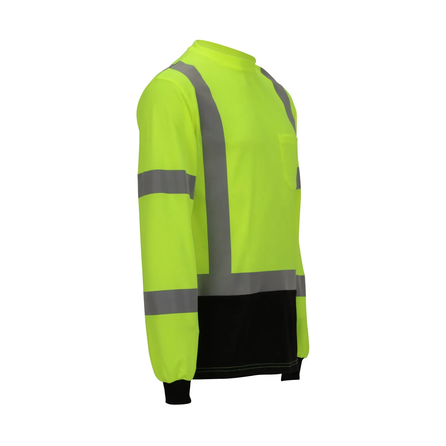 Job Sight Class 3 Black Front T-Shirt