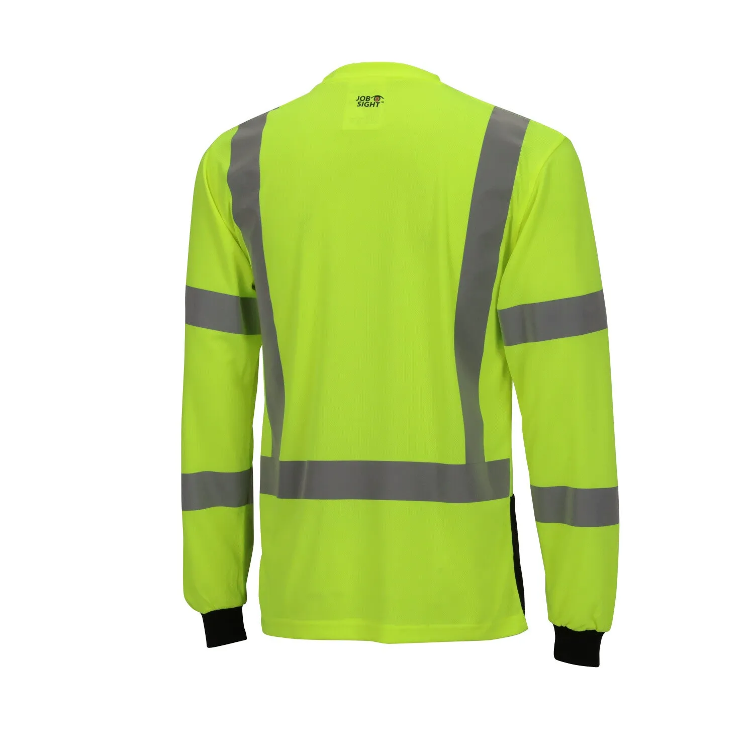 Job Sight Class 3 Black Front T-Shirt