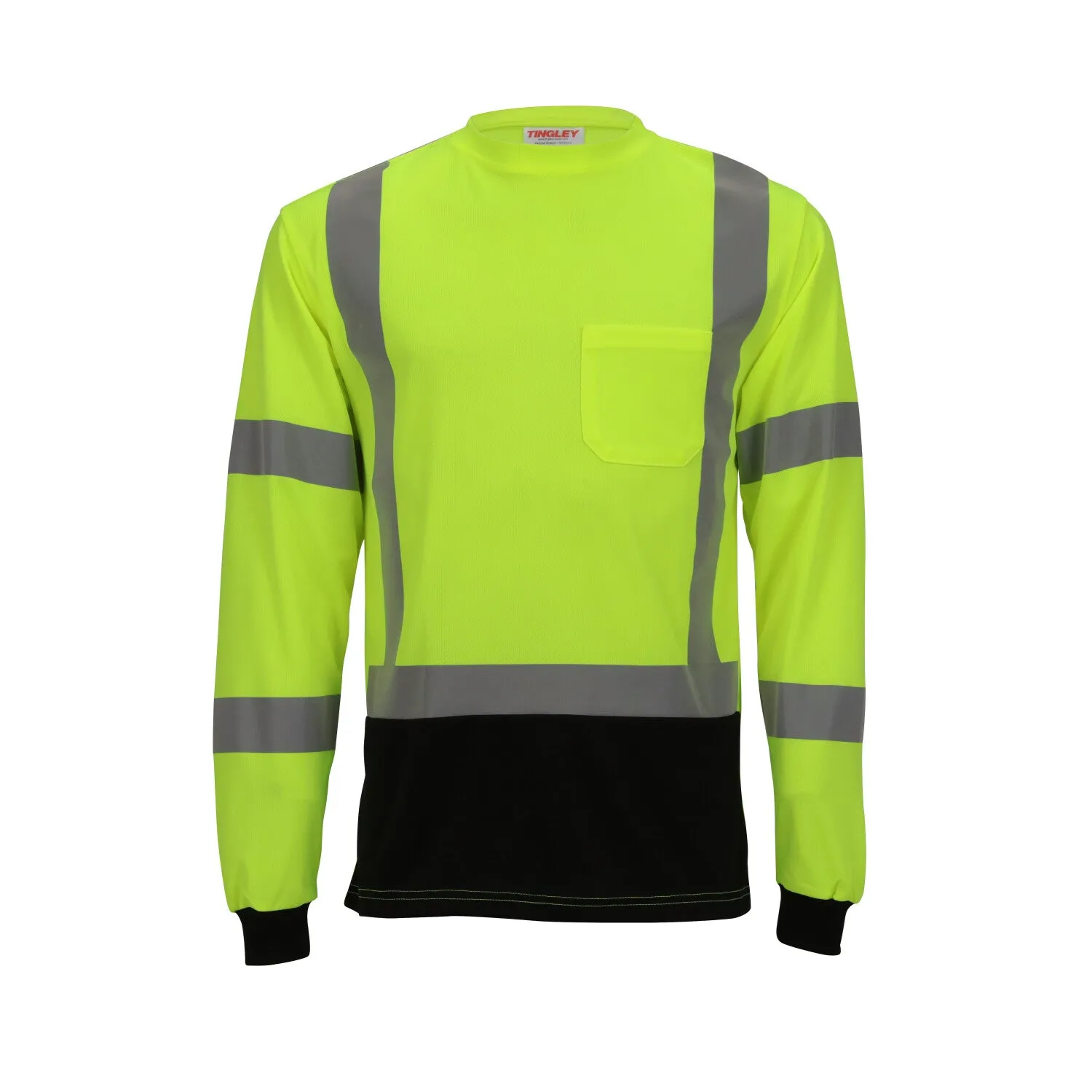 Job Sight Class 3 Black Front T-Shirt