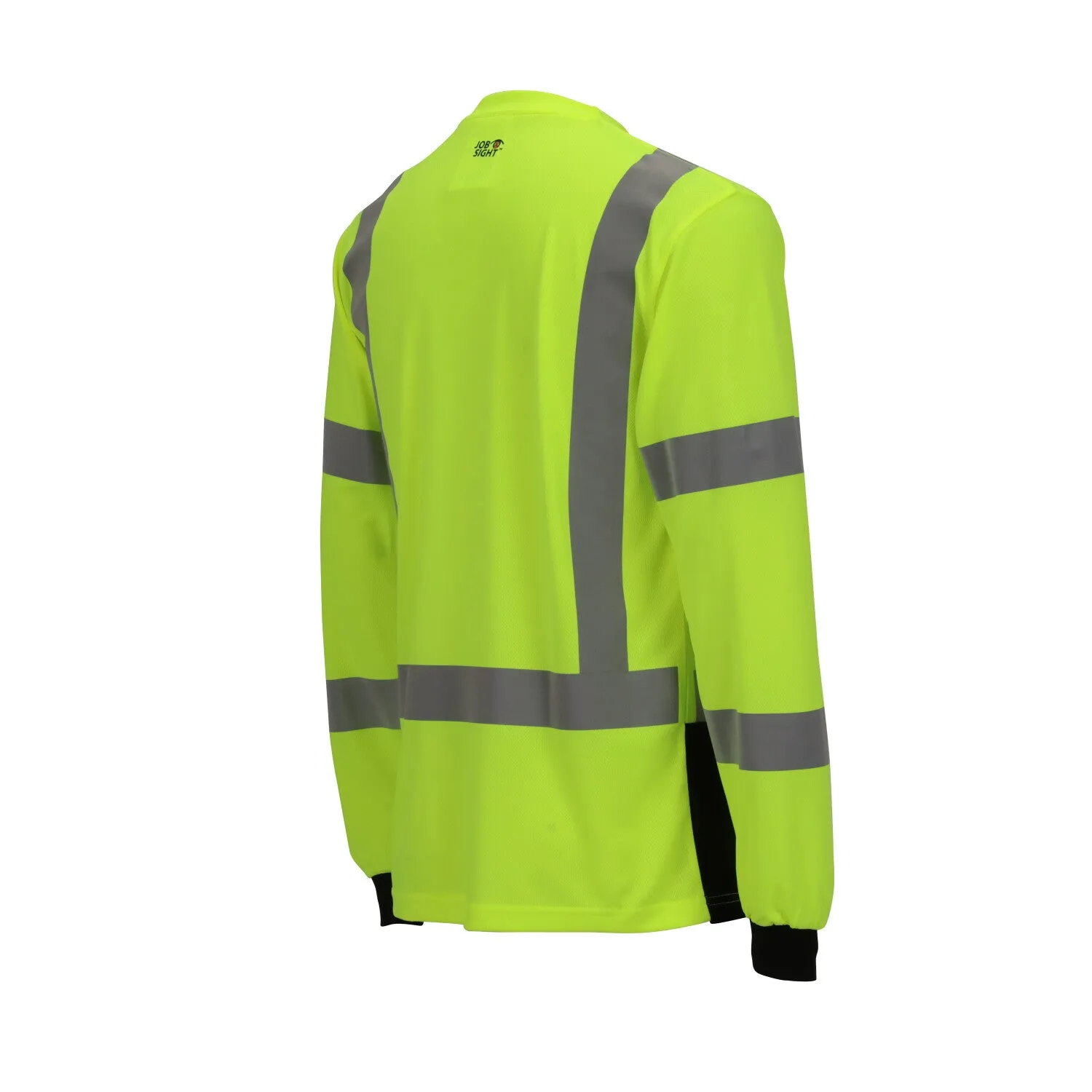 Job Sight Class 3 Black Front T-Shirt