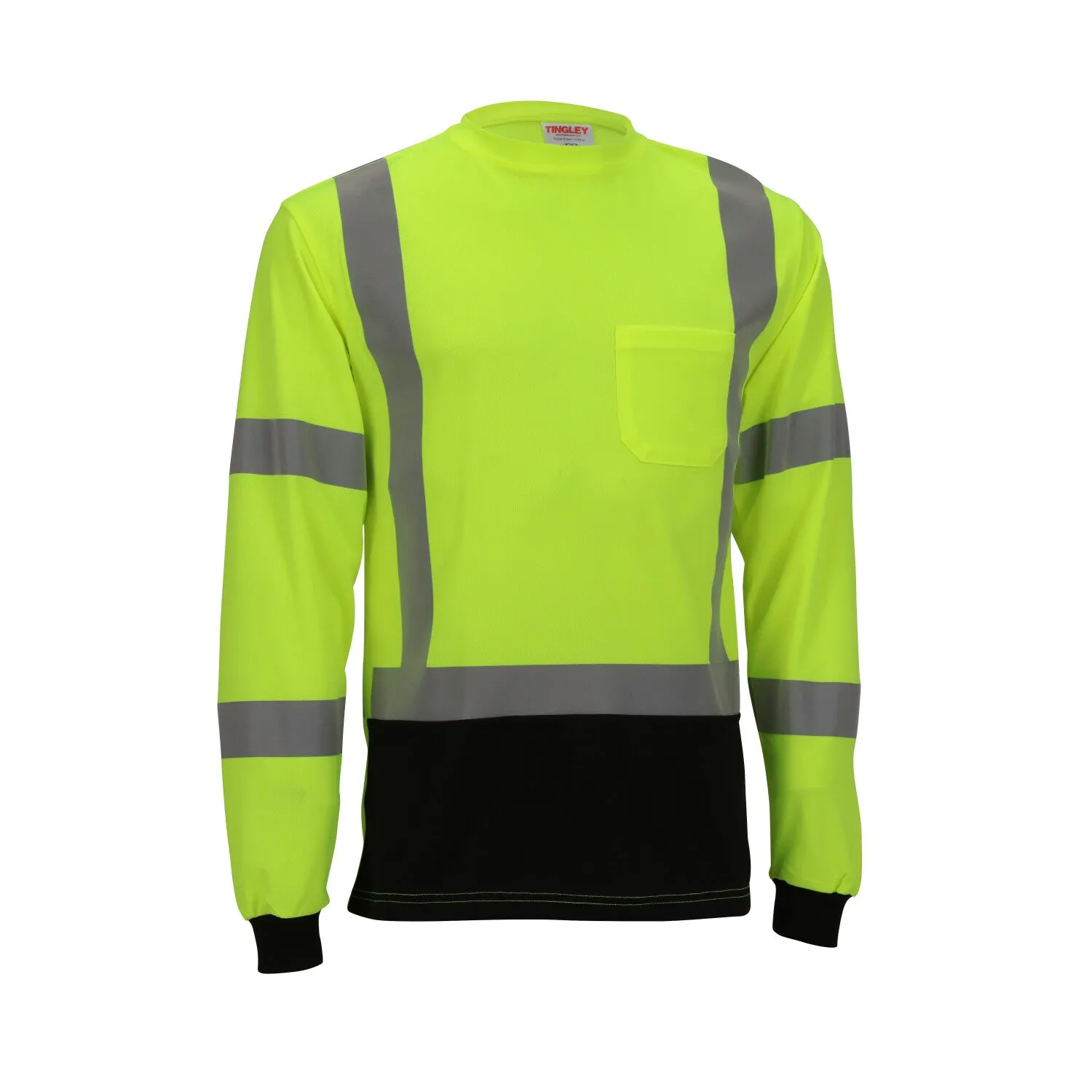 Job Sight Class 3 Black Front T-Shirt