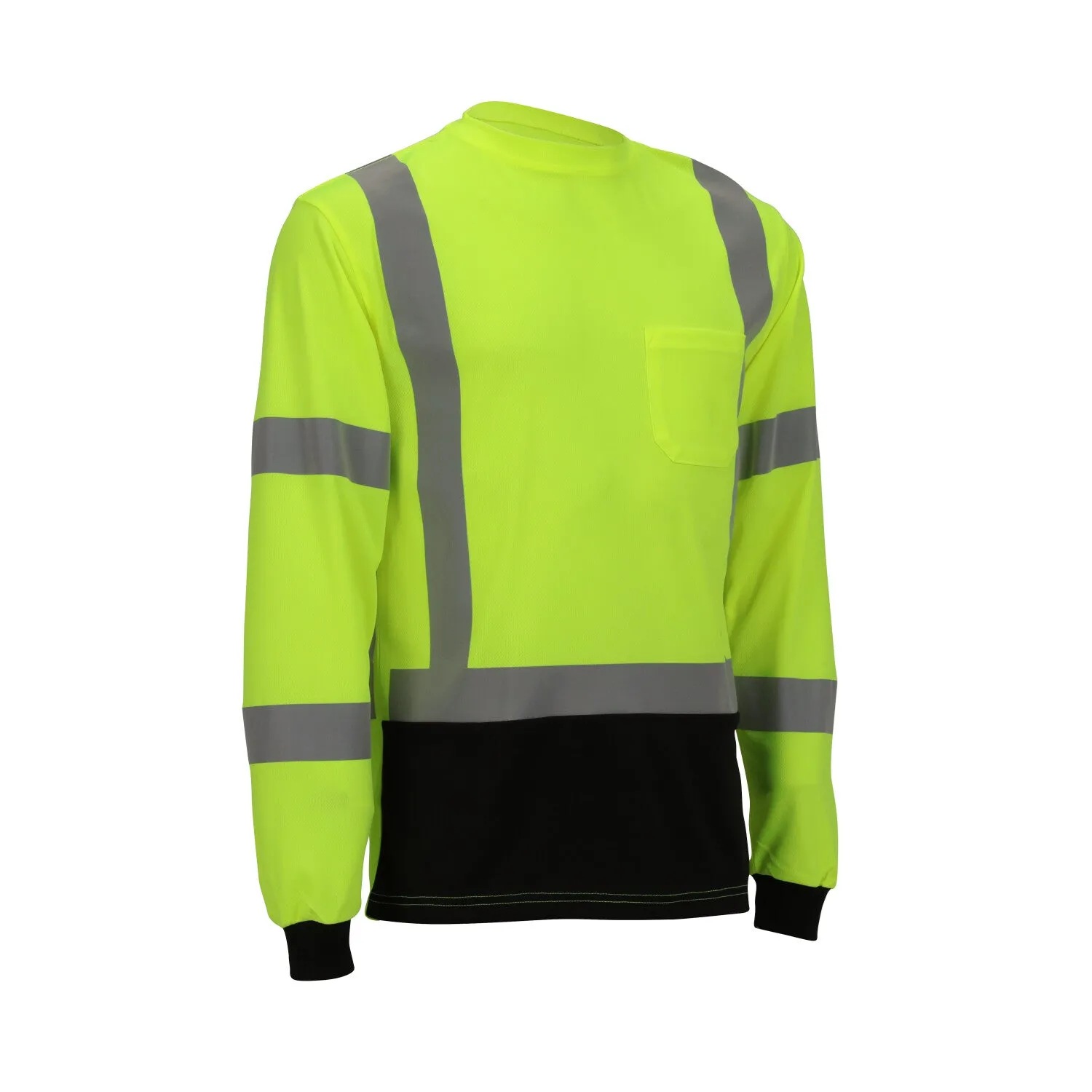 Job Sight Class 3 Black Front T-Shirt