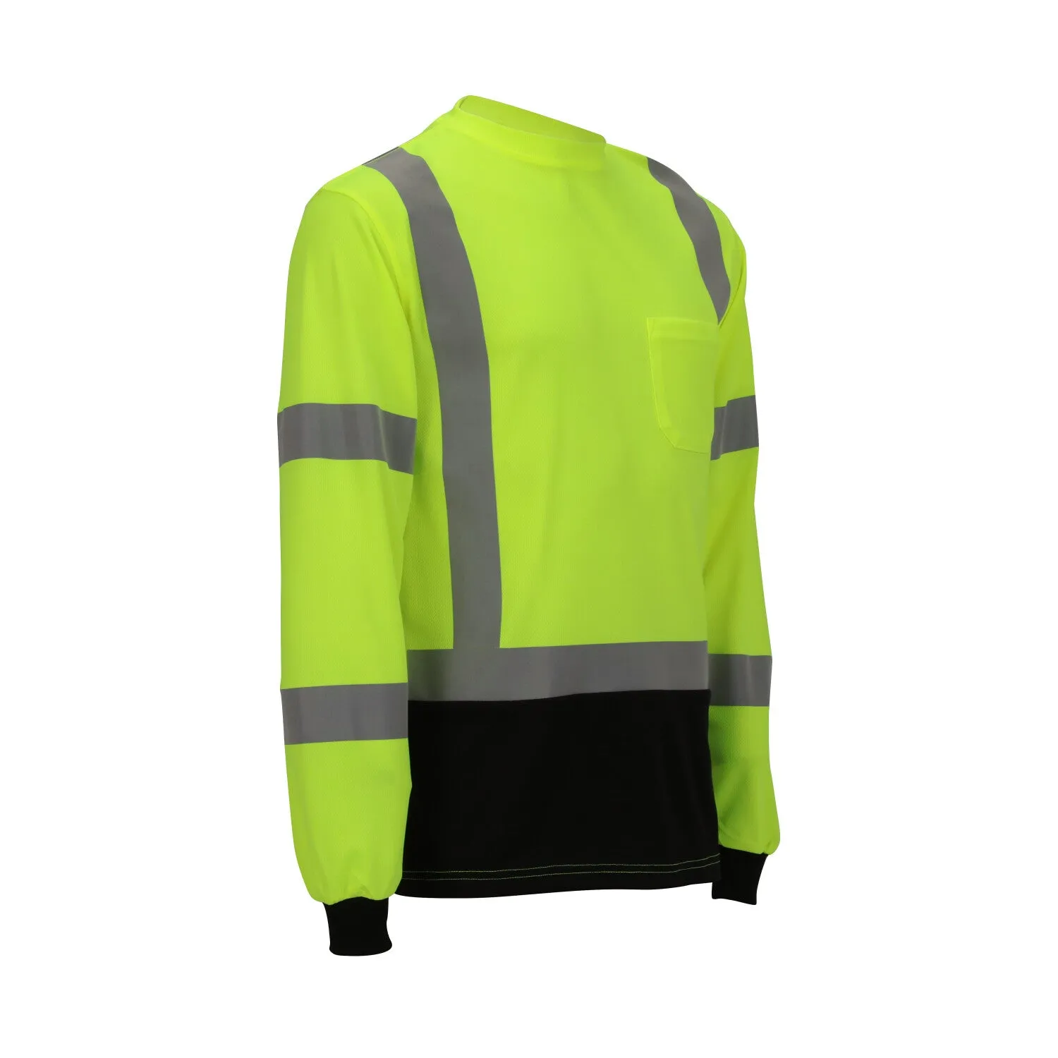 Job Sight Class 3 Black Front T-Shirt