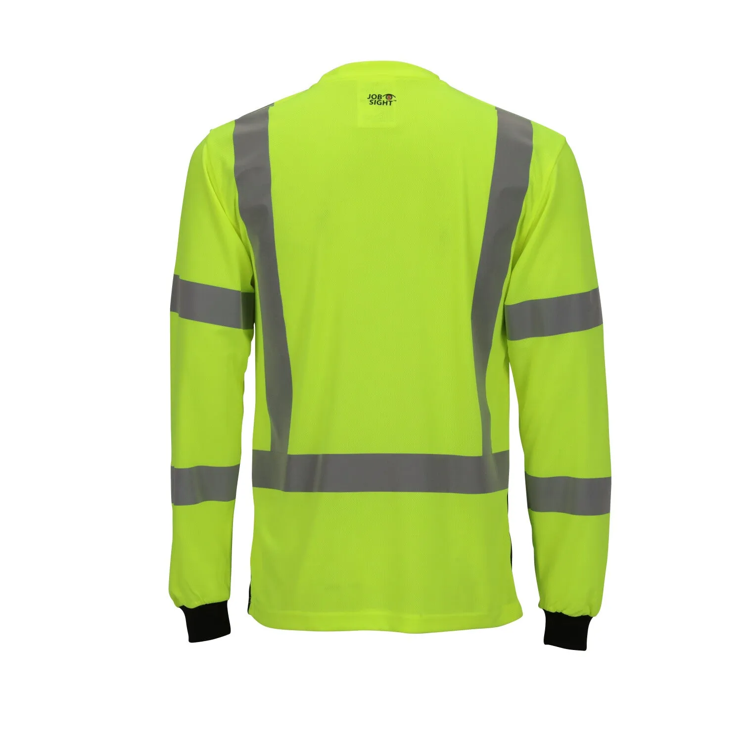 Job Sight Class 3 Black Front T-Shirt