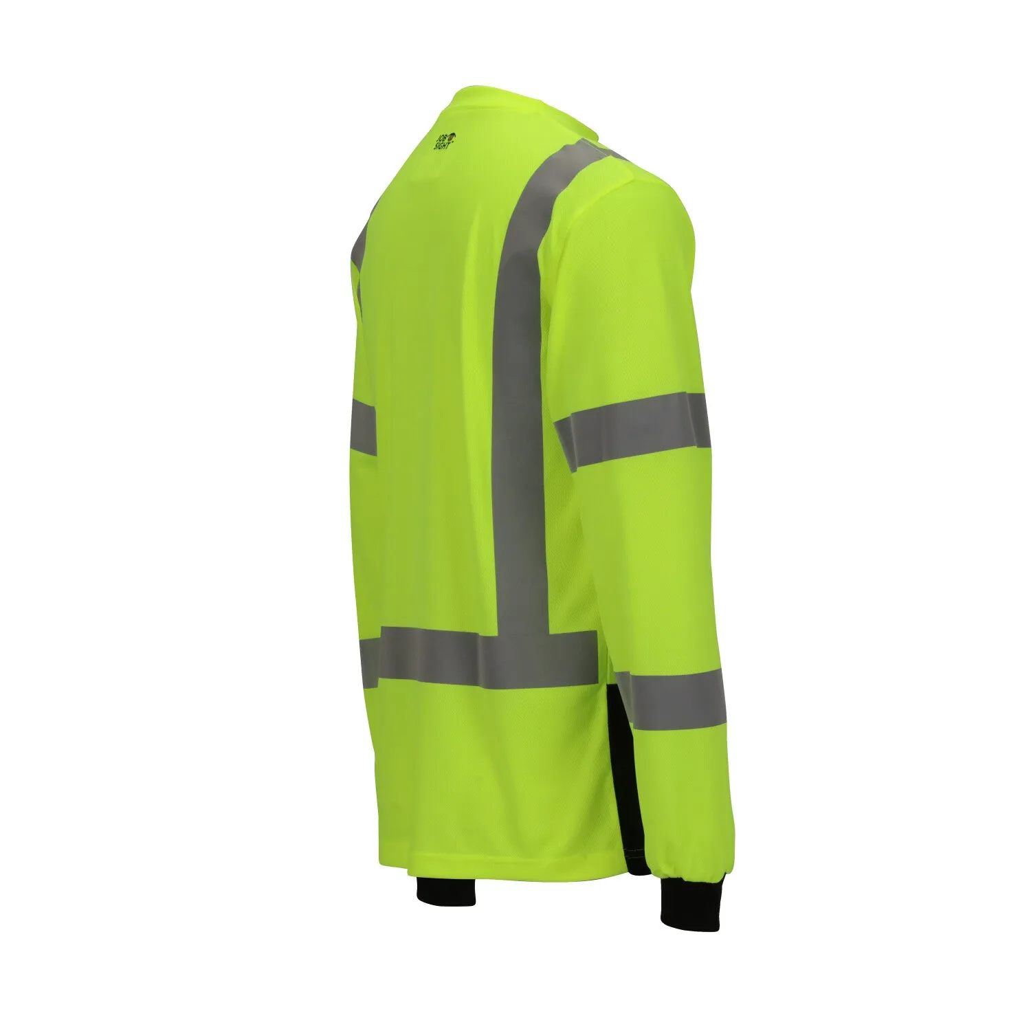 Job Sight Class 3 Black Front T-Shirt