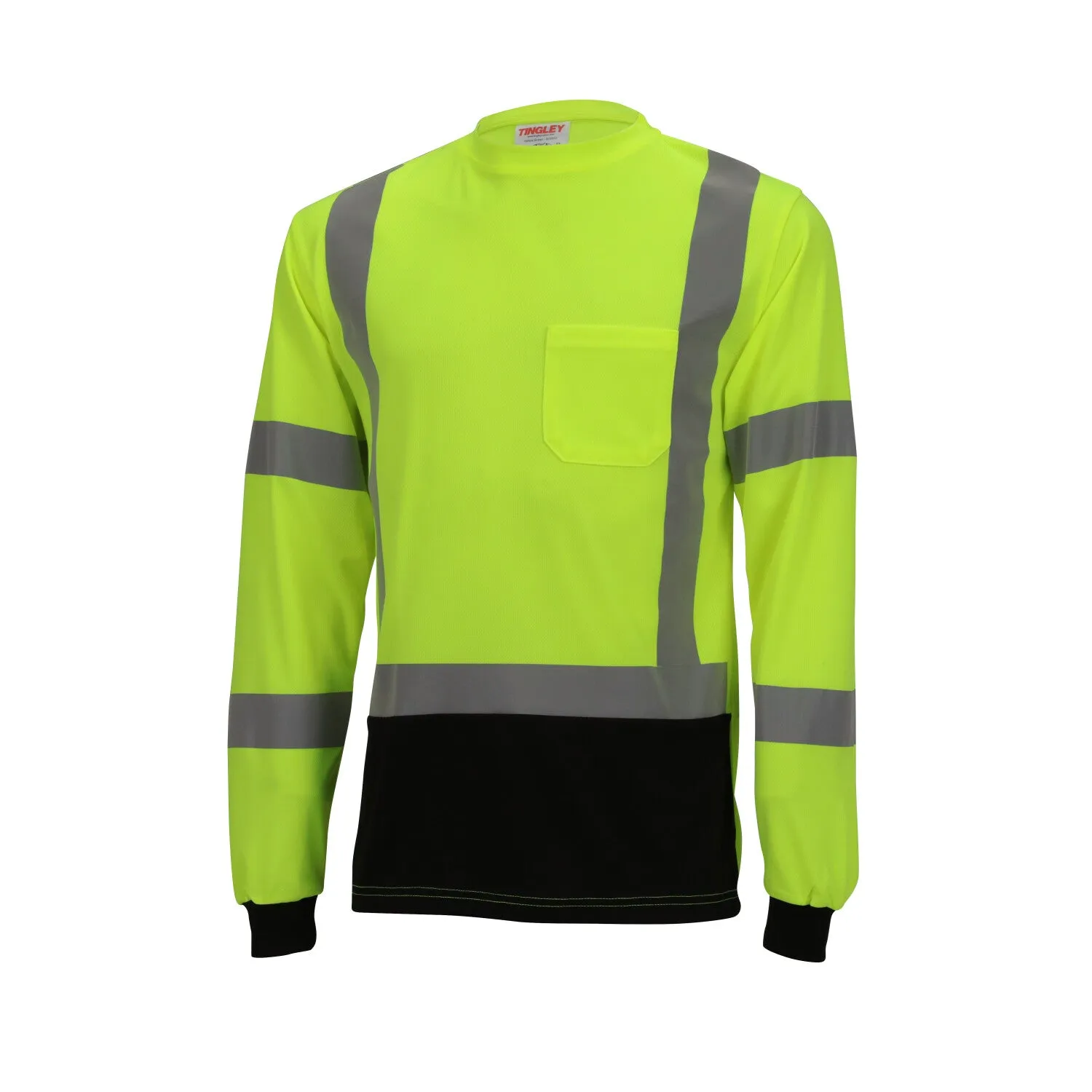 Job Sight Class 3 Black Front T-Shirt