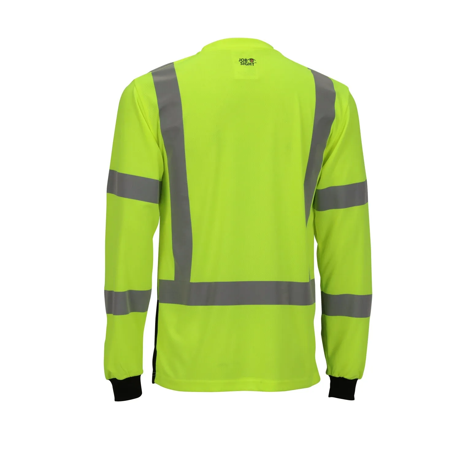 Job Sight Class 3 Black Front T-Shirt