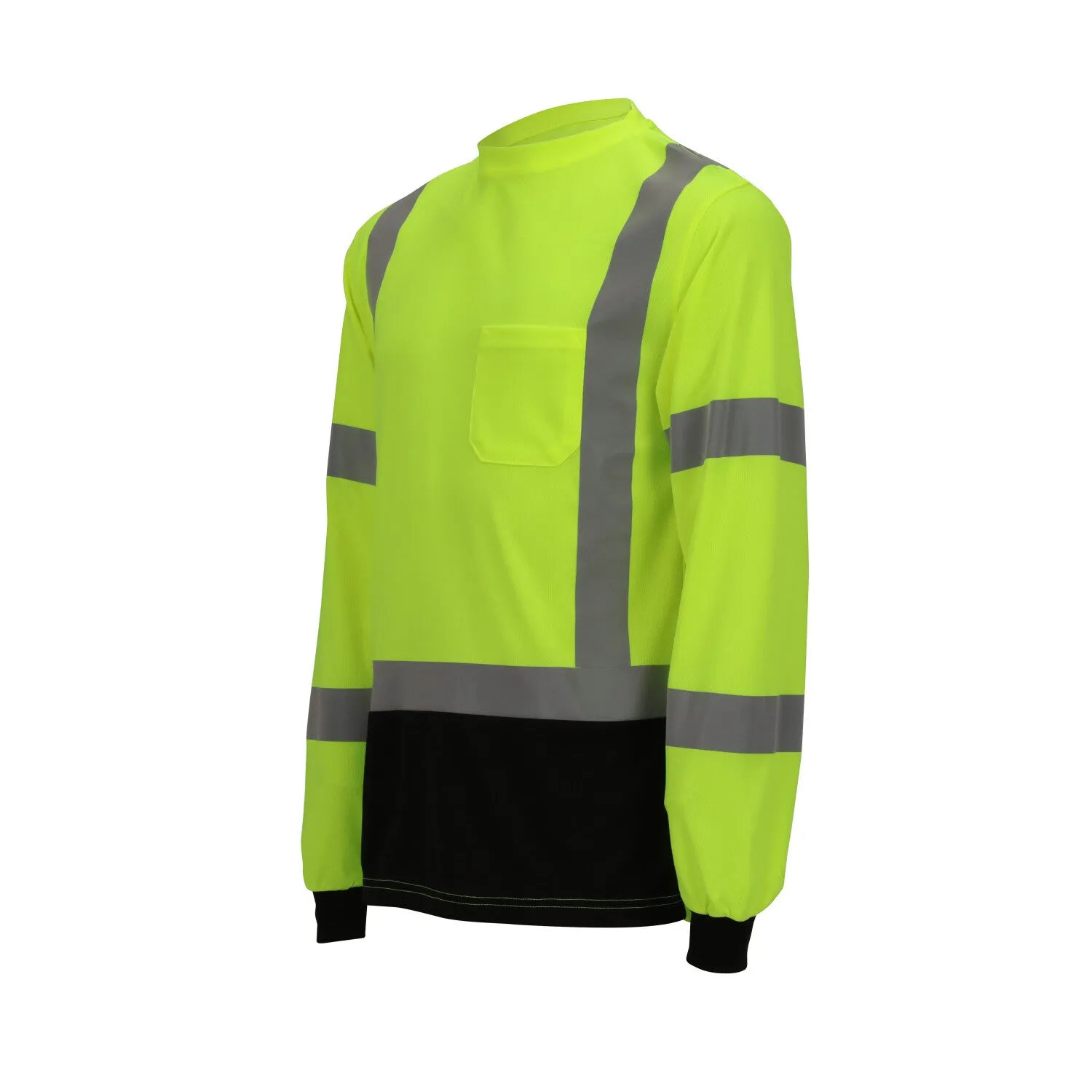 Job Sight Class 3 Black Front T-Shirt
