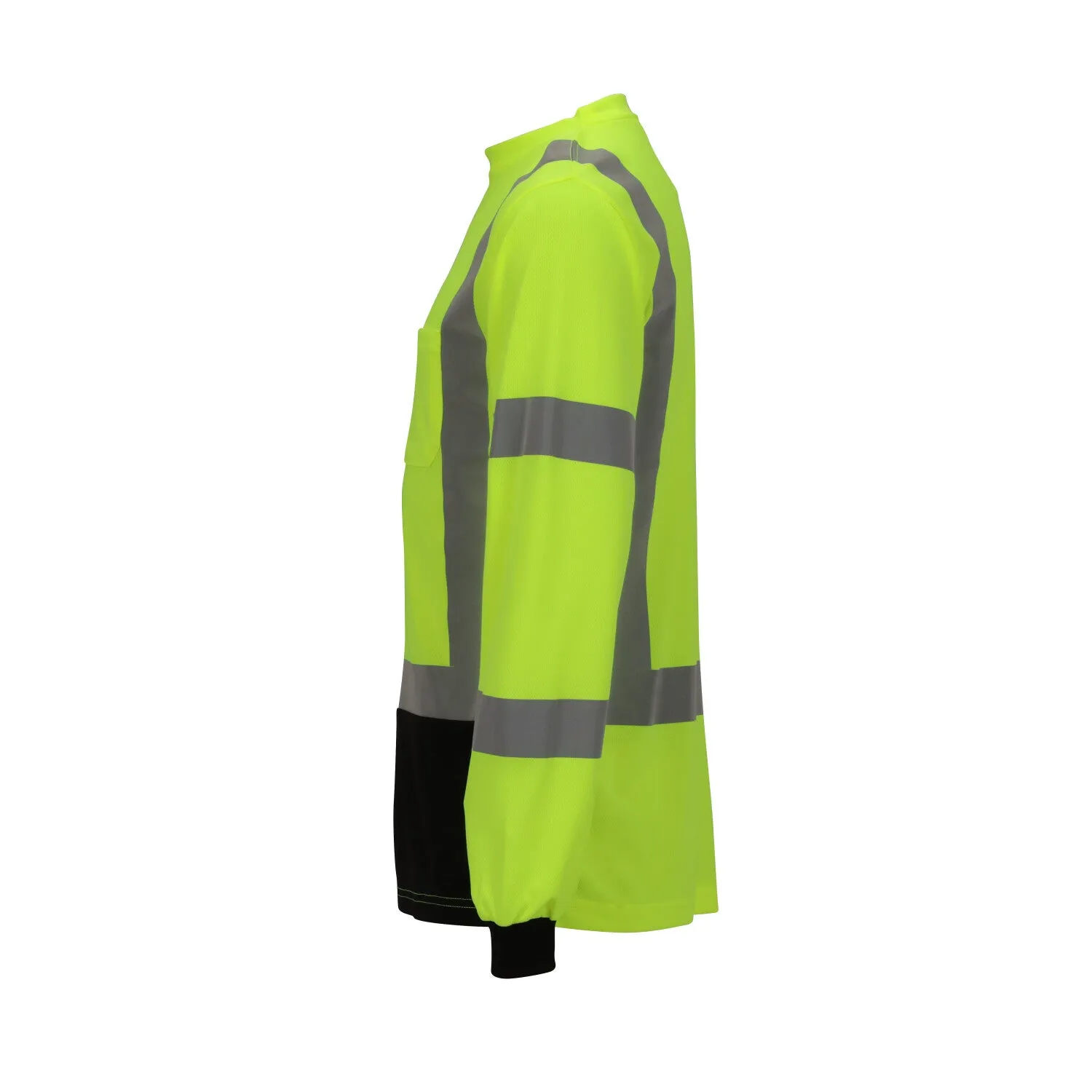 Job Sight Class 3 Black Front T-Shirt