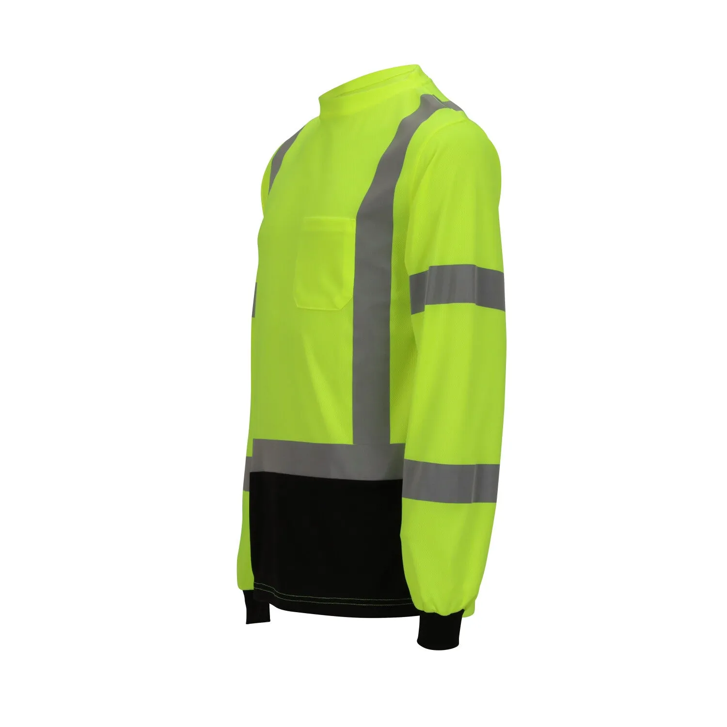 Job Sight Class 3 Black Front T-Shirt