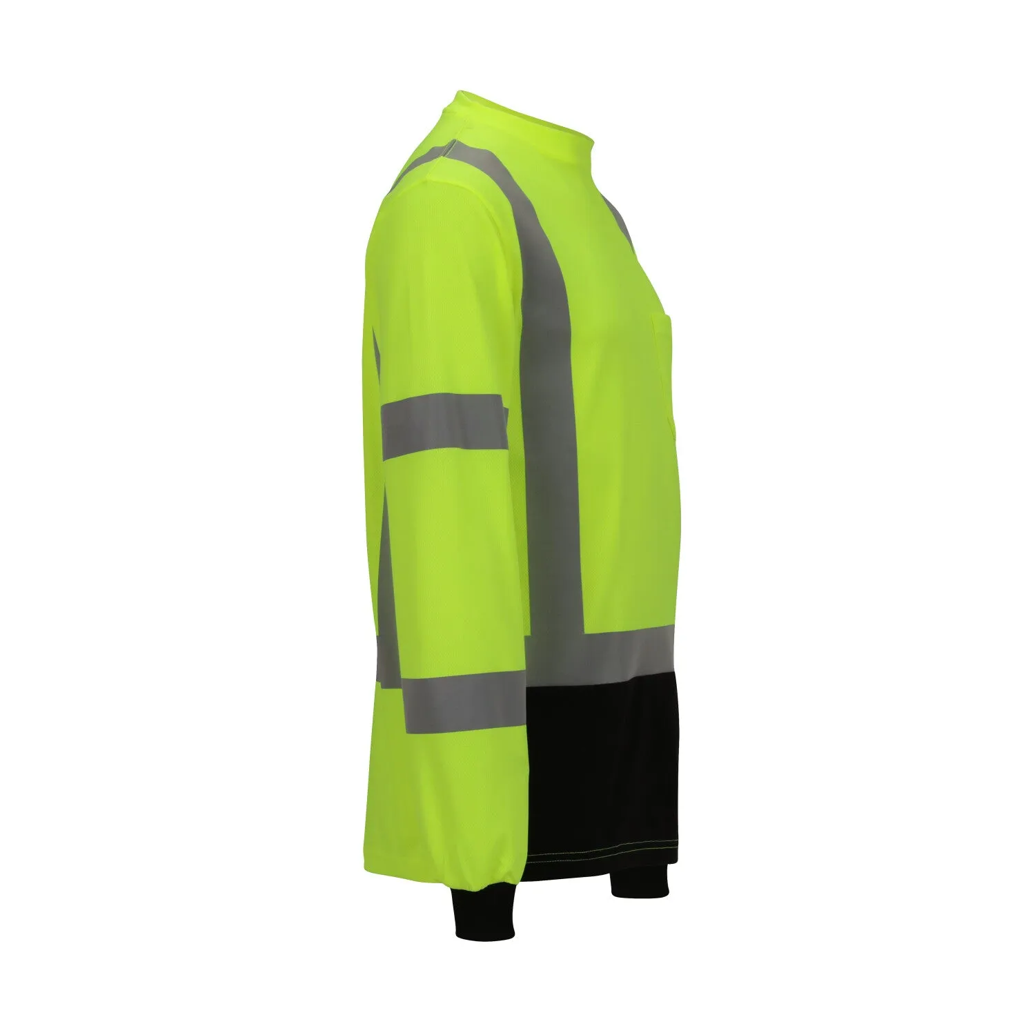 Job Sight Class 3 Black Front T-Shirt