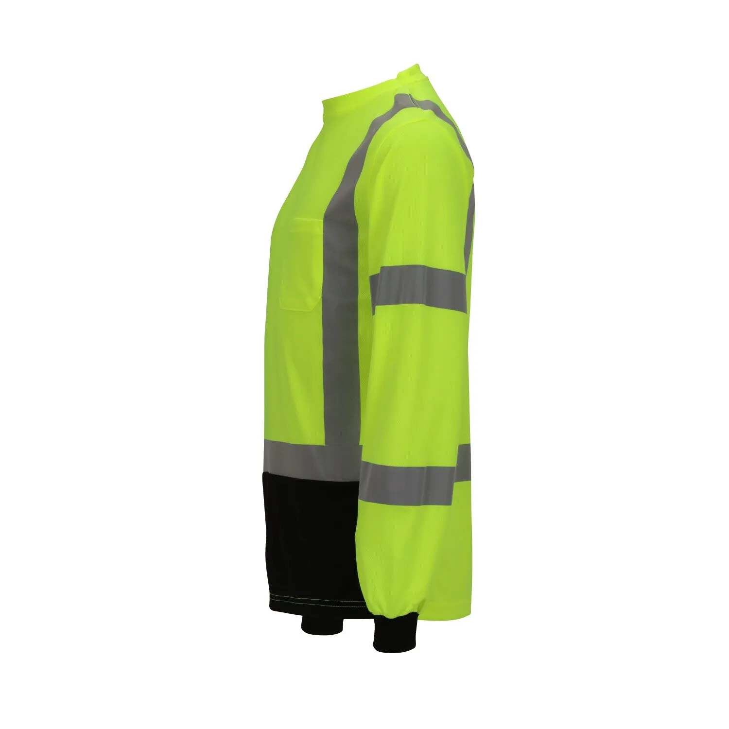 Job Sight Class 3 Black Front T-Shirt