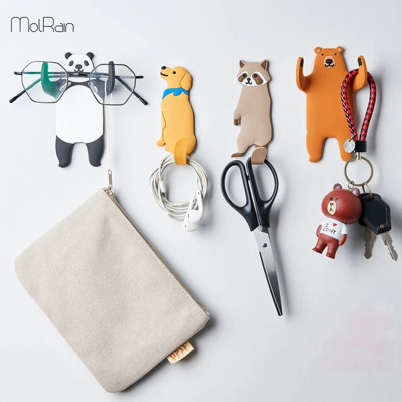 Kawaii Removable Adhesive Key Holder