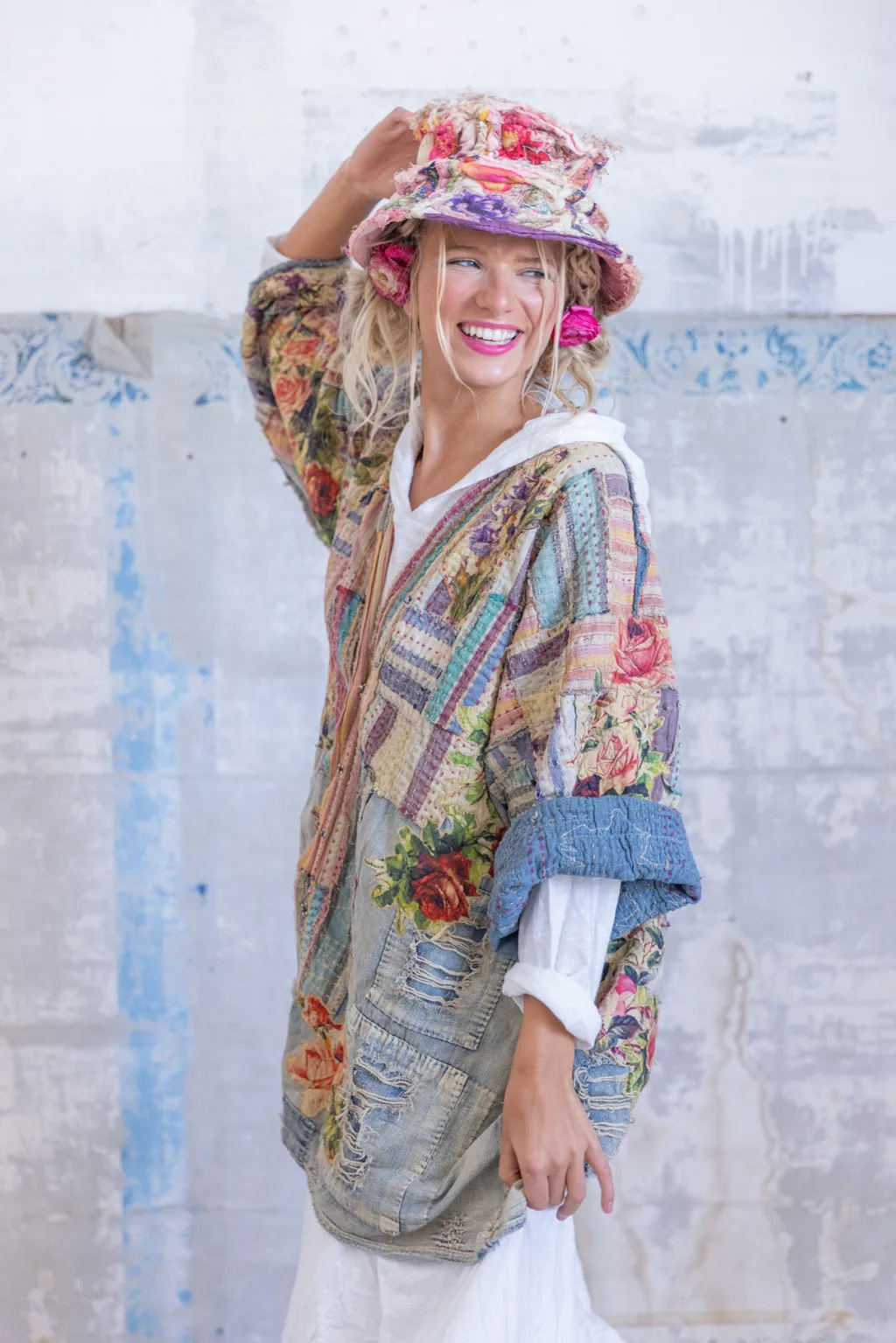 Magnolia Pearl 815 Denim Hippy Kimono