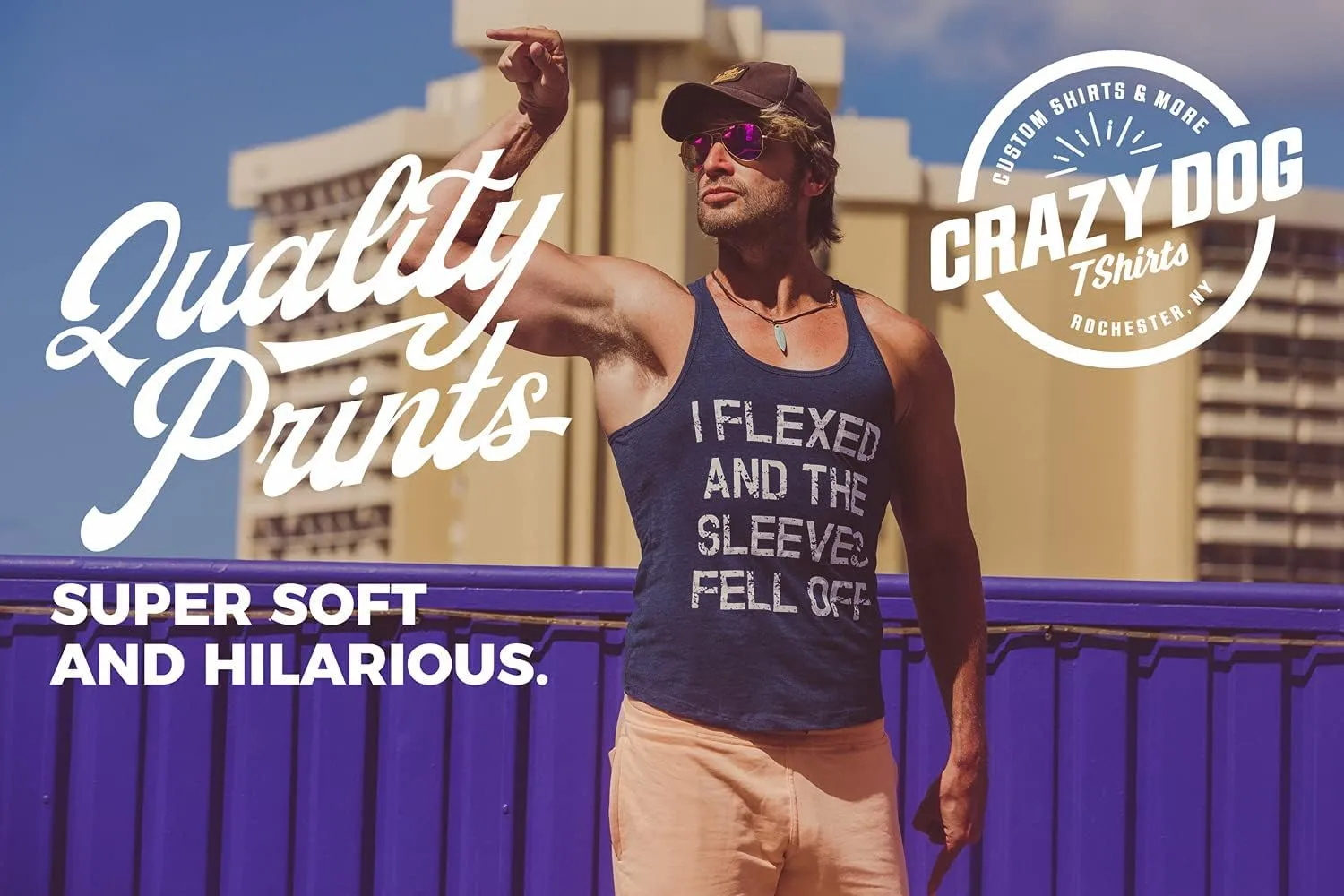 Mens Fitness Tank I Like Dogs and Maybe 3 People Tanktop Funny Graphic Pet Lover Shirt