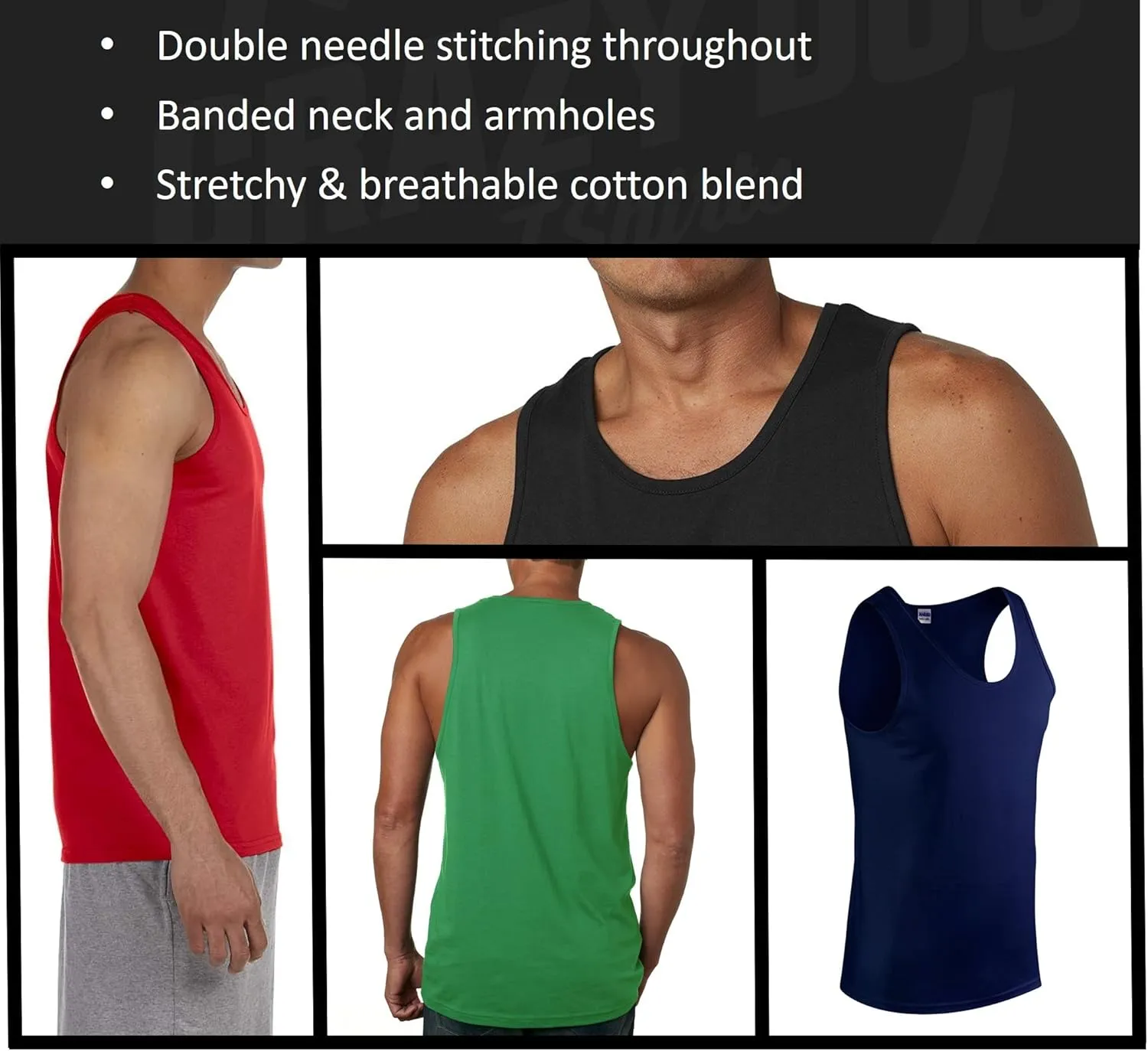 Mens Fitness Tank I Like Dogs and Maybe 3 People Tanktop Funny Graphic Pet Lover Shirt