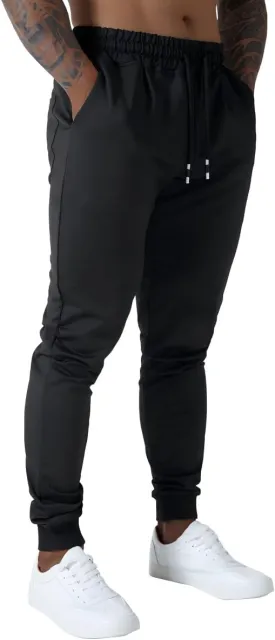 Men's Slim fit Jogging Pants, Suitable for Running and Fitness Activities, Bottom Binding Sports Pants