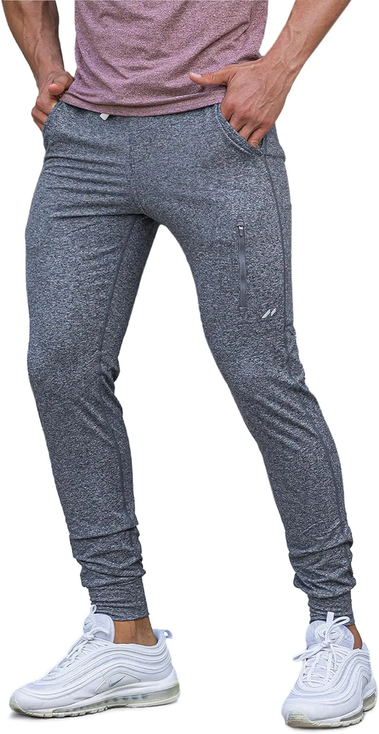 Men's Softest Performance Athletic Workout Jogger Sweatpants Cycling Fitness Running