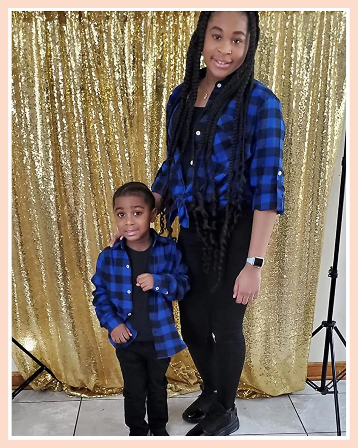 siliteelon Toddler Baby Boys Plaid Flannel Shirt Long Sleeve Button Down Shirts