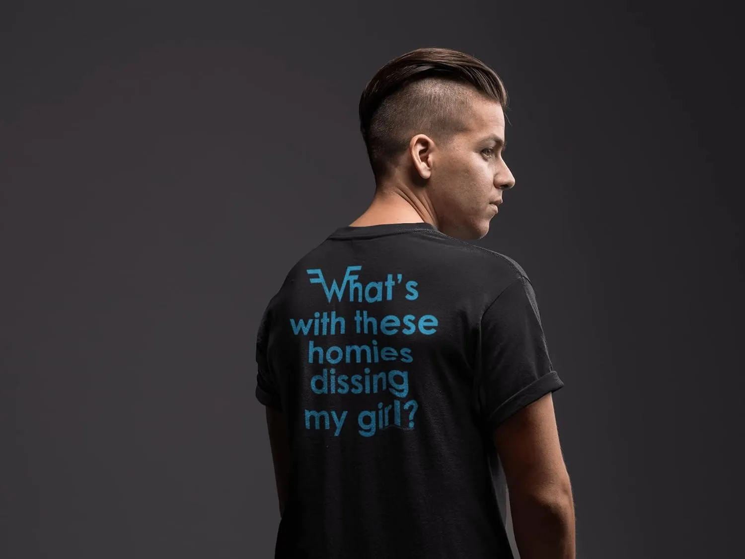Weezer Rock Band Logo & Lyrics Front & Back Print Adult Short Sleeve T Shirts
