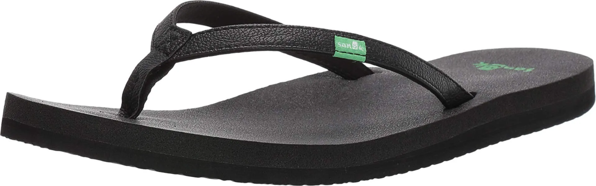 Women's Shoes Sanuk YOGA JOY Flip Flop Toe Post Sandals SWS10275 BLACK