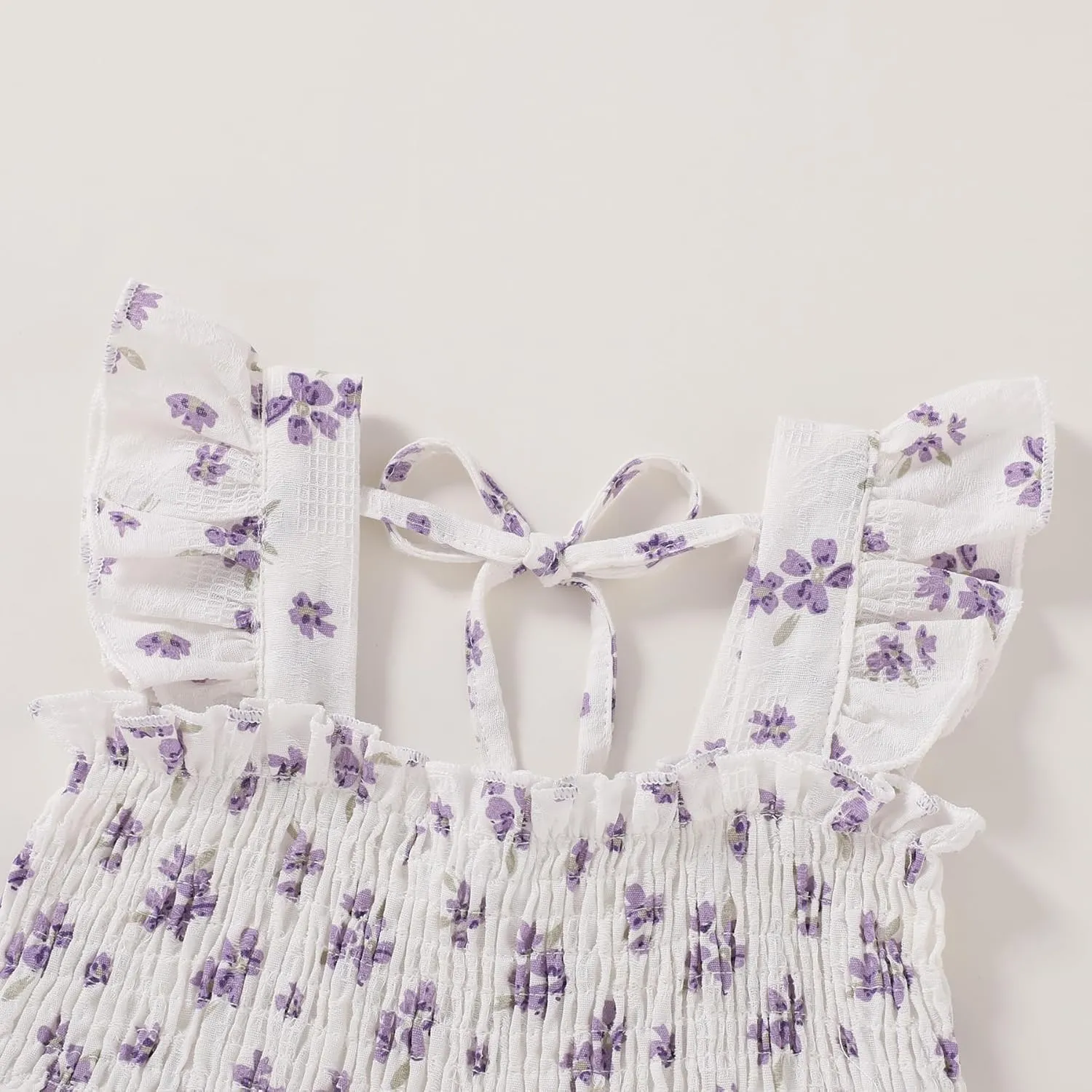 YOUNGER TREE Toddler Girl Dress Kids Sleeveless Ruffle Dresses for Girls Summer Outfits Beach Sundress
